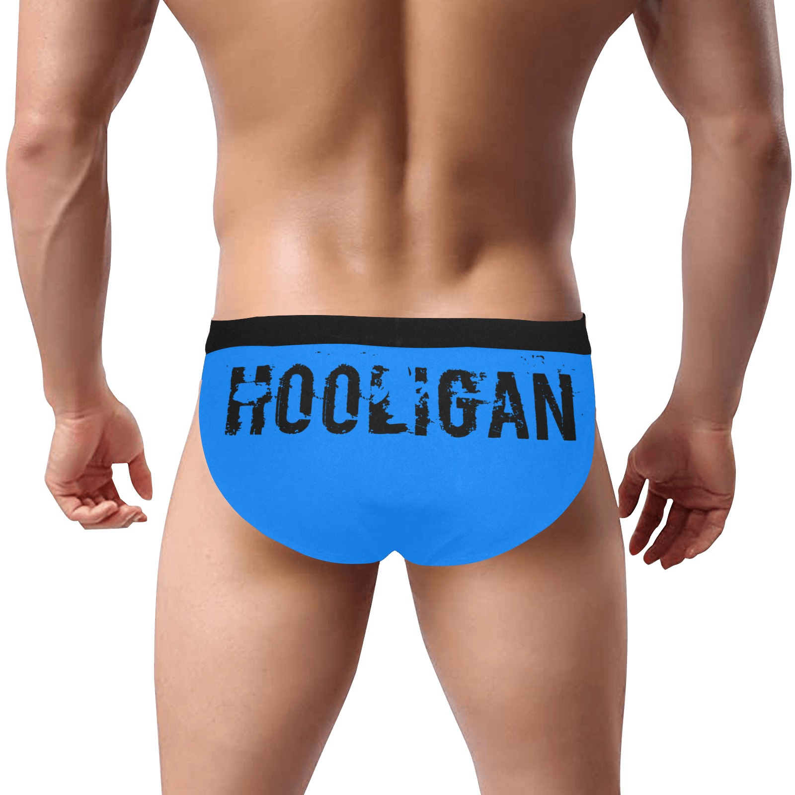 Mens Hooligan Briefs Men's Mid Rise Briefs(ModelL48) - Image 2