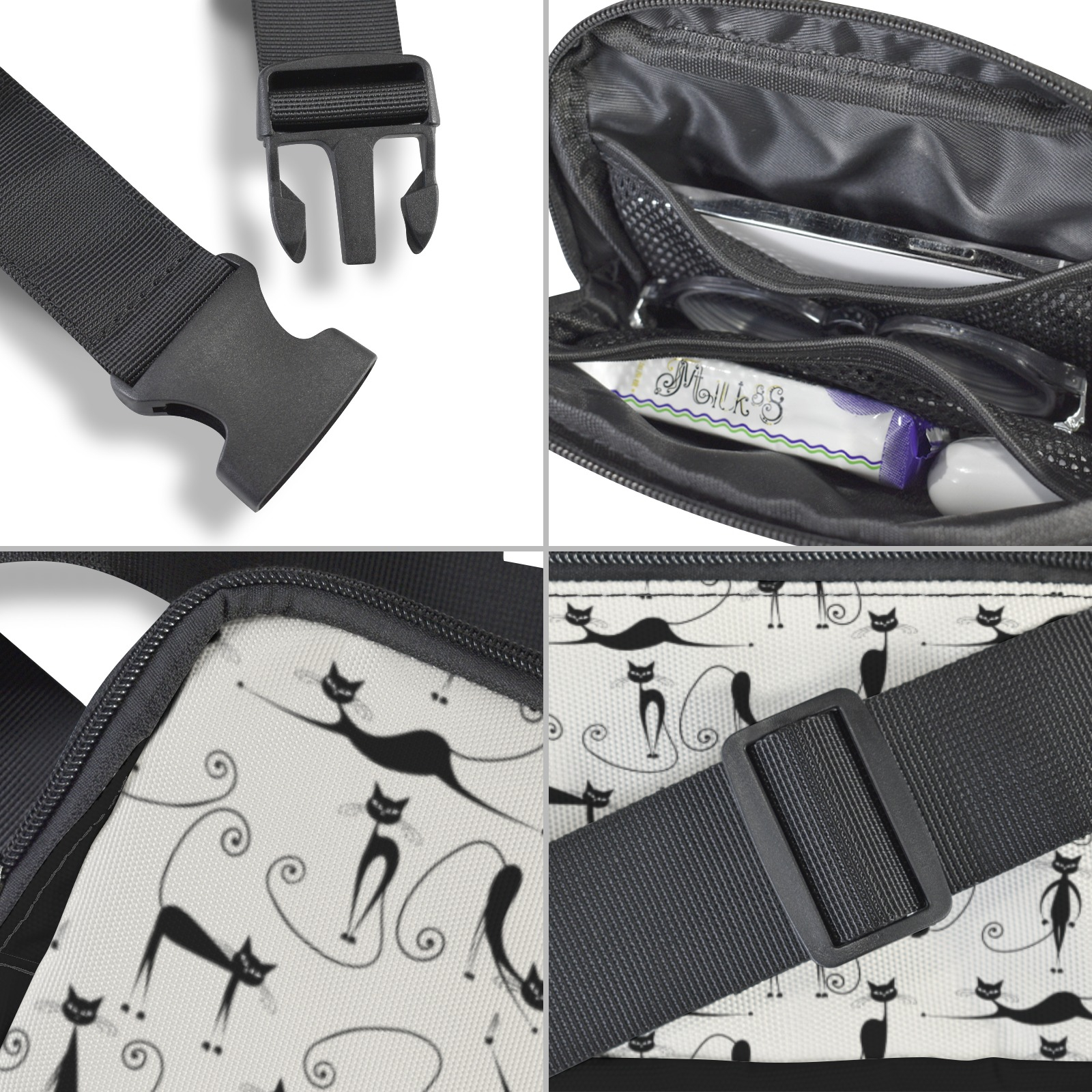 Hooligan Chest Pack Belt Bag-Small (Model 1744) - Image 4