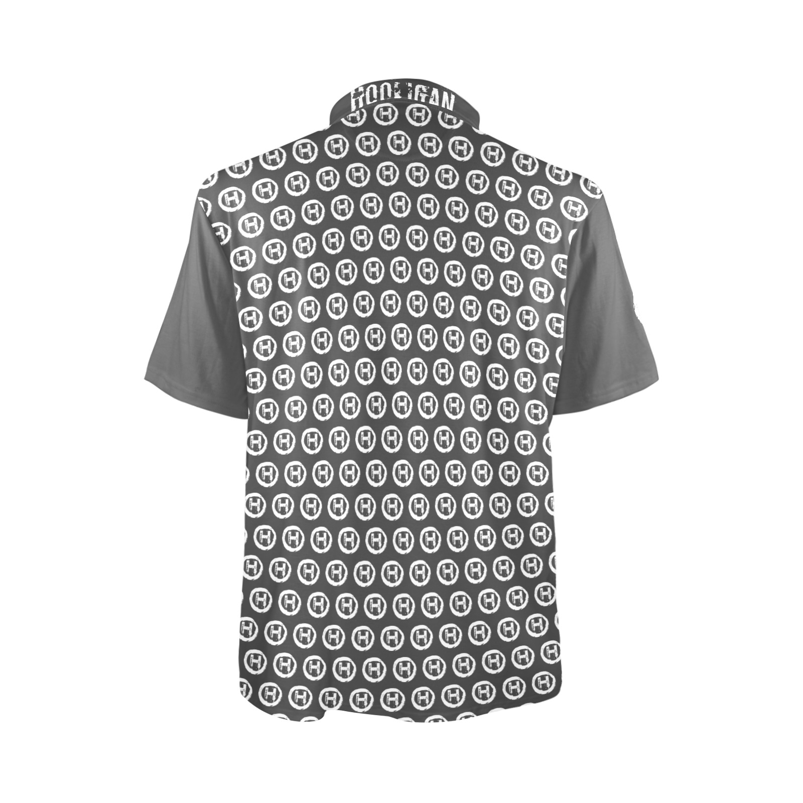 Hooligan Golf-Tee Men's All Over Print Polo Shirt (Model T55) - Image 5