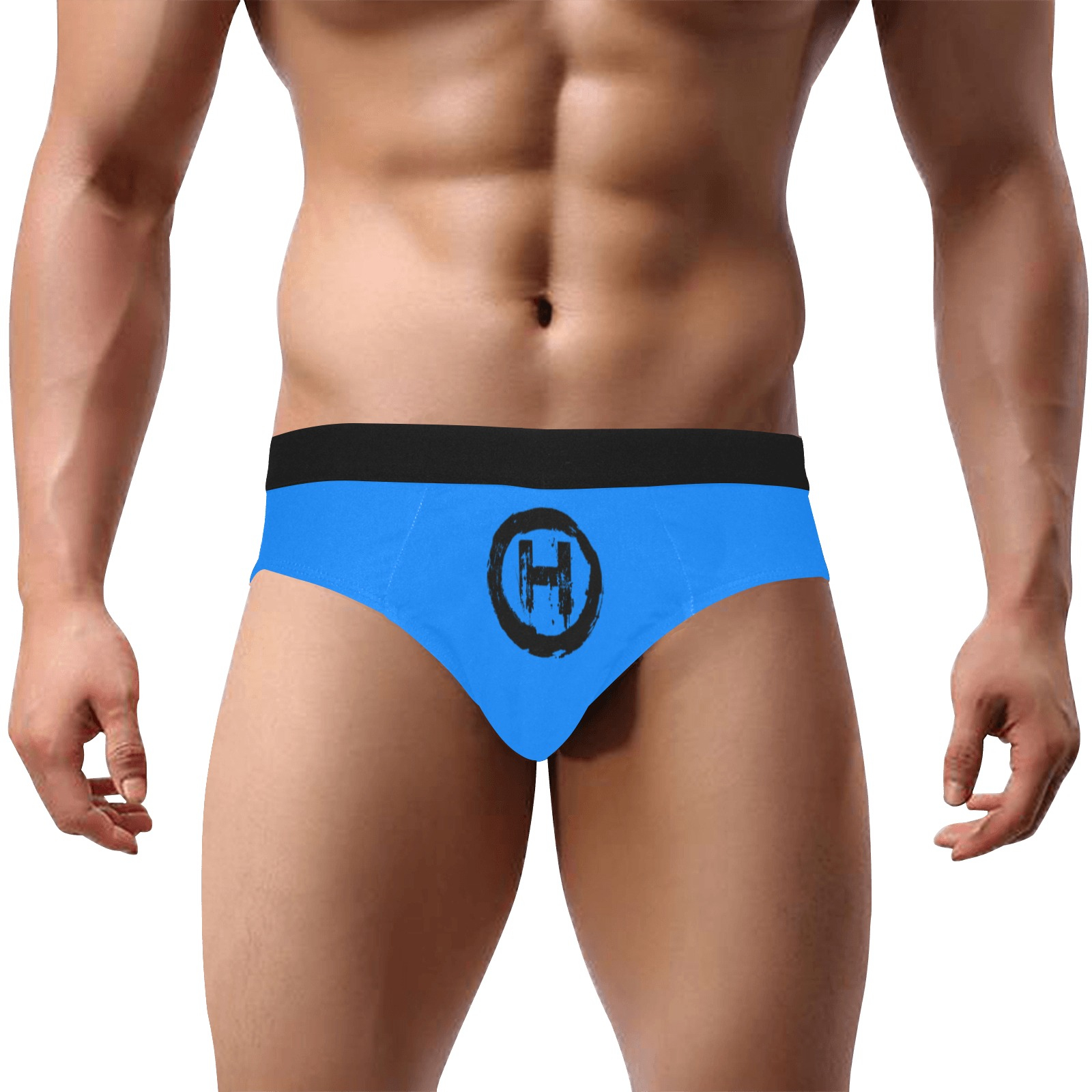 Mens Hooligan Briefs Men's Mid Rise Briefs(ModelL48)