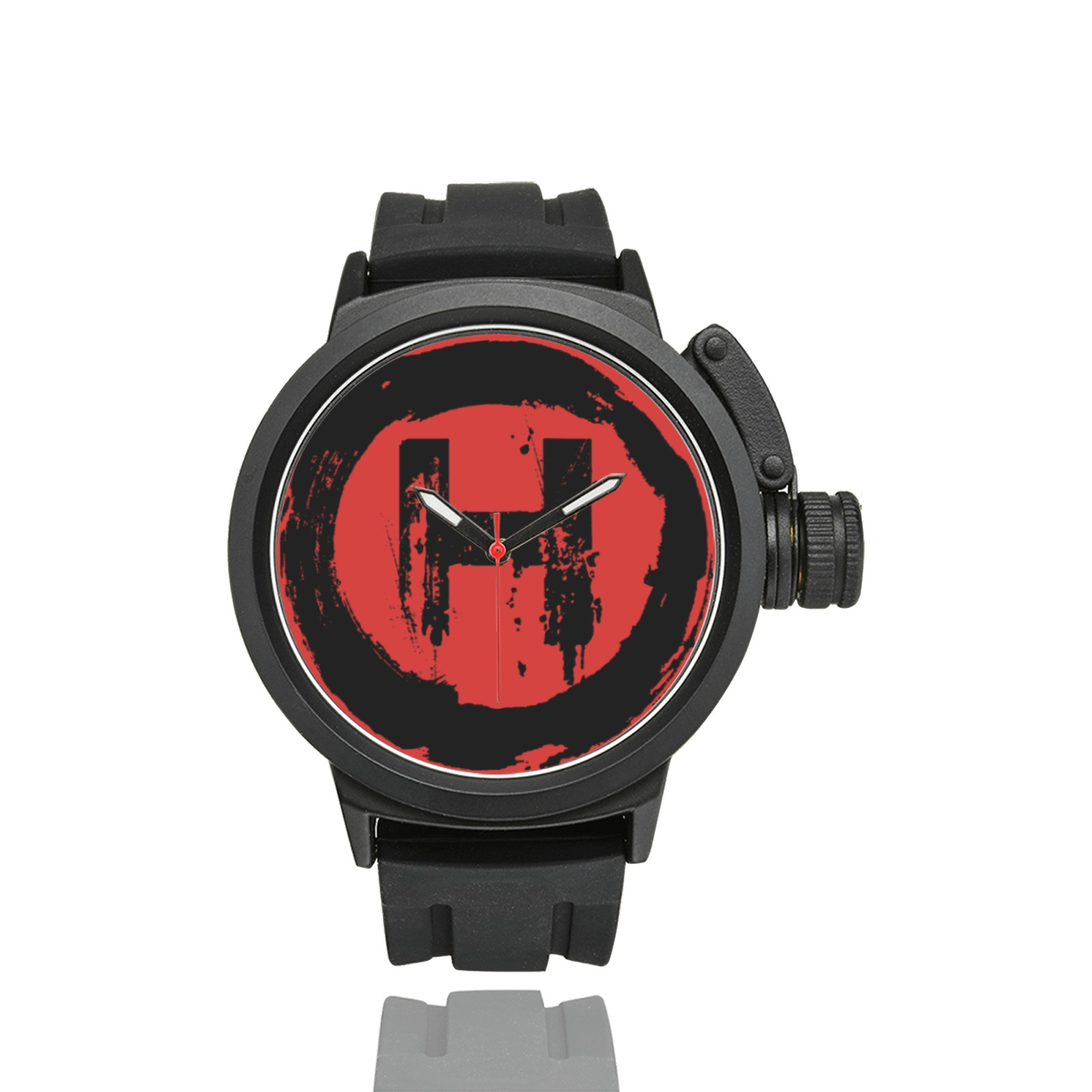 Mens H-Sport Watch (Red) - Image 2