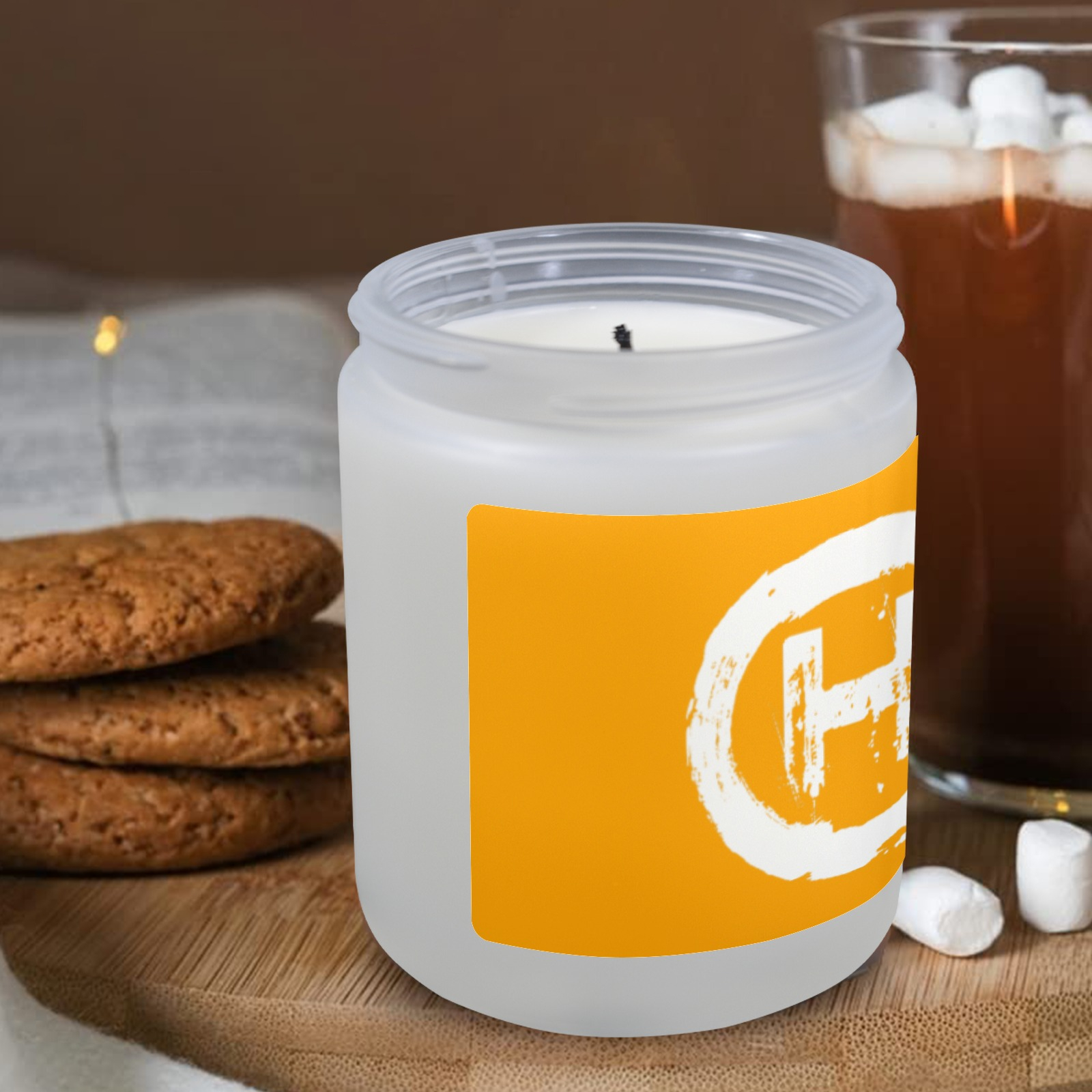 Hooligan Candle (Oranges Color) Custom Scented Candle (Made in Queens) - Image 6