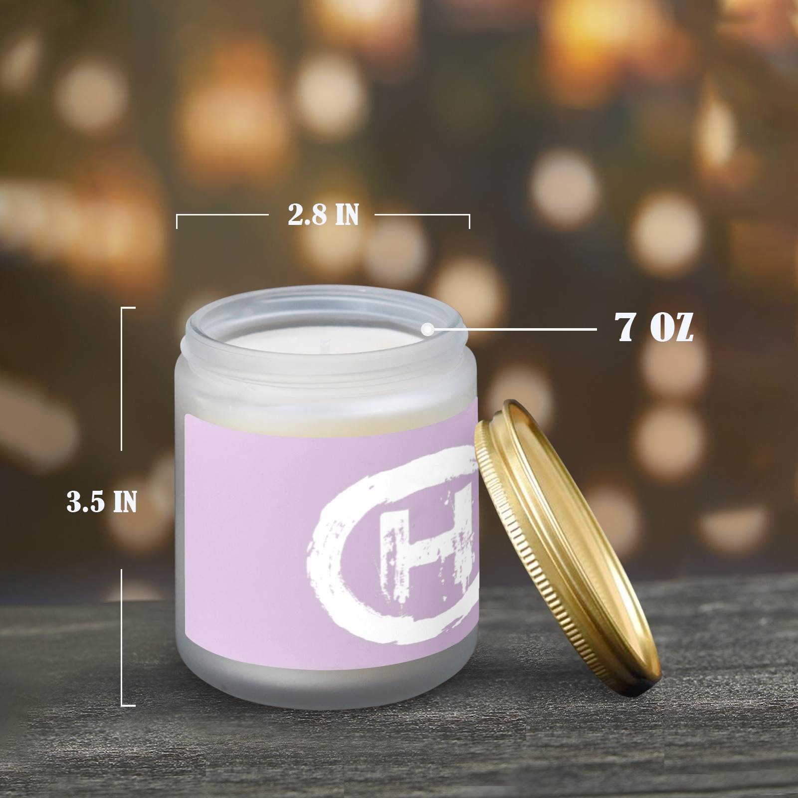 Hooligan Candle (Lavender Color) Custom Scented Candle (Made in Queens) - Image 3