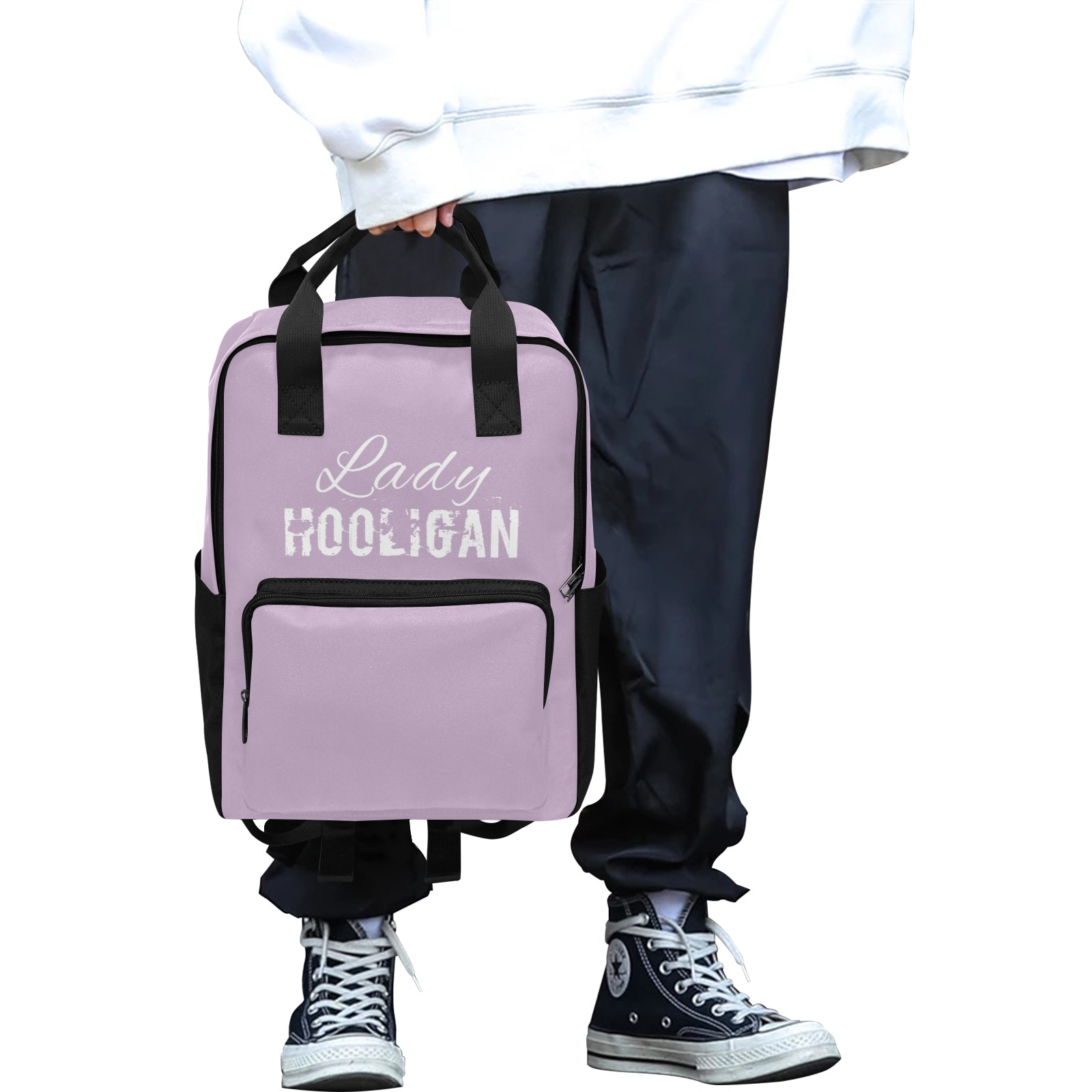 Lady Hooligan Twin Handle Backpack Twin Handle Backpack (Model 1732) - Image 3