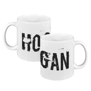 2 Hooligan Mugs Custom White Mug(11OZ)(Set of 2) (Made in USA)