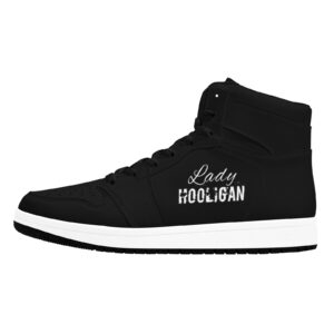 Lady Hooligan Hi-Tops (Black) Women's High Top Sneakers (Model 20042)