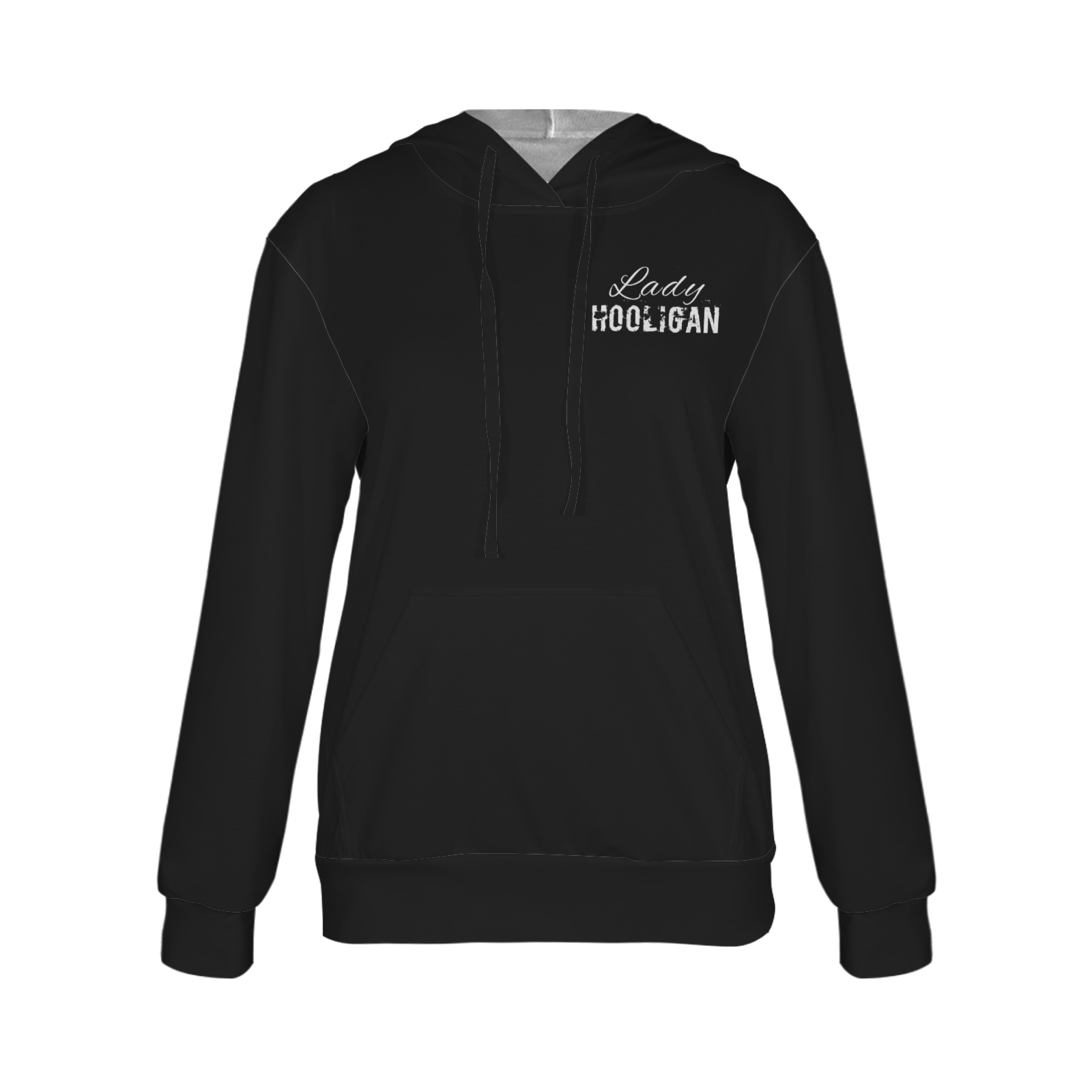 Lady Hooligan (Minimal) Pullover Hoodie - Image 4