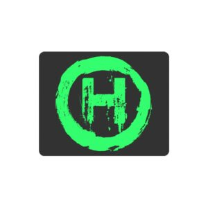 Spooky H Mouse Pad Square (Black) Rectangle Mousepad